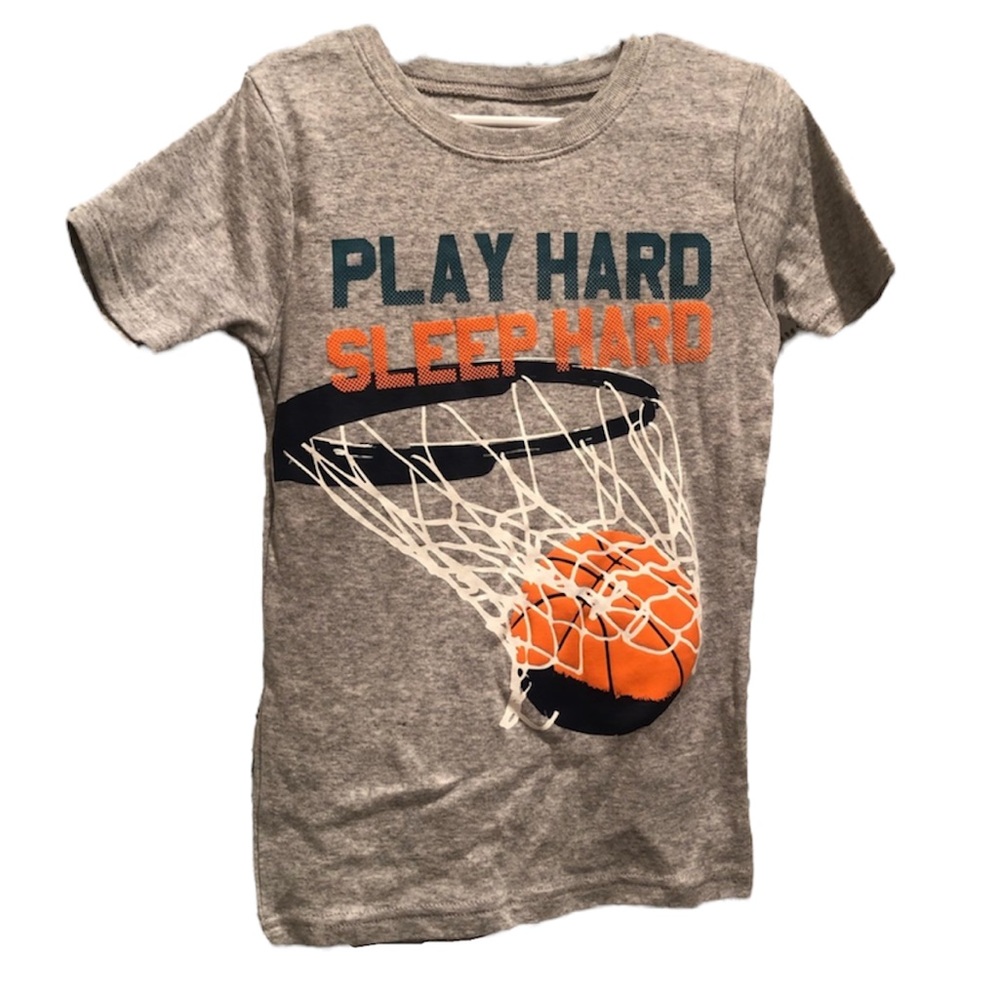 🎉2/$10🎉Carters size 7 Short Sleeve Basketball Shirt